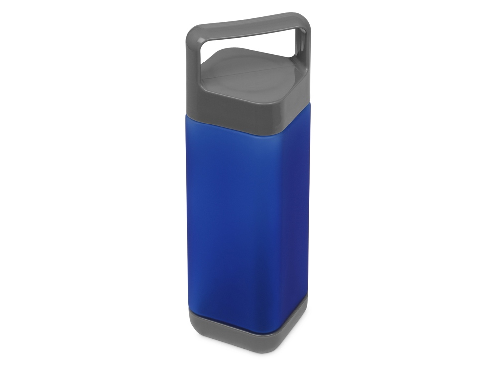 Бутылка для воды Balk 650 мл soft-touch, синий - купить оптом