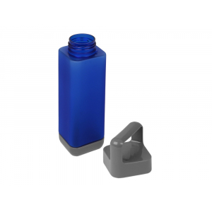 Бутылка для воды Balk 650 мл soft-touch, синий - купить оптом