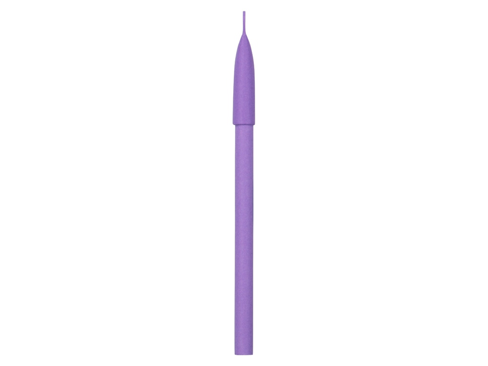 Ручка картонная с колпачком Recycled, фиолетовый - купить оптом