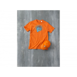 Мужская футболка Heros с коротким рукавом, оранжевый, фото 4