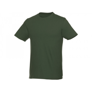 Мужская футболка Heros с коротким рукавом, зеленый армейский - купить оптом