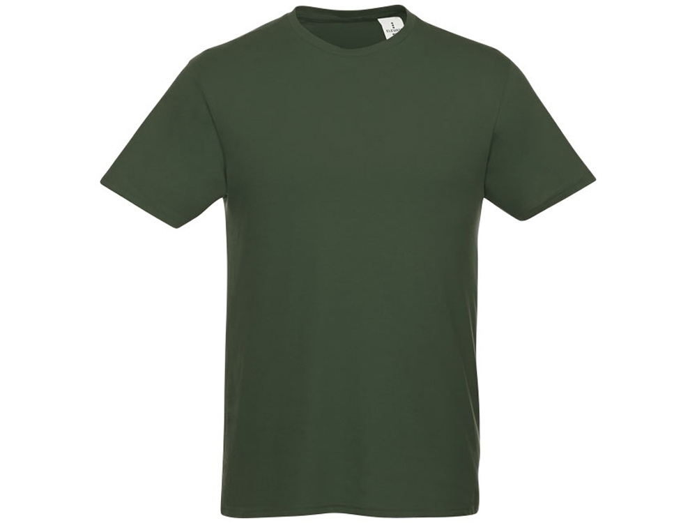 Мужская футболка Heros с коротким рукавом, зеленый армейский - купить оптом