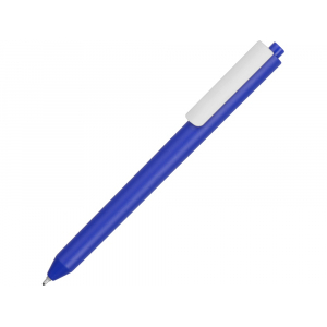 Ручка шариковая Pigra модель P03 PMM, синий/белый - купить оптом