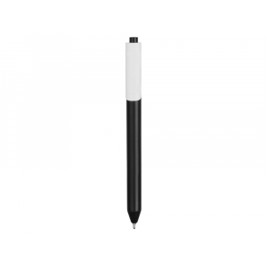 Ручка шариковая Pigra модель P03 PMM, черный/белый - купить оптом