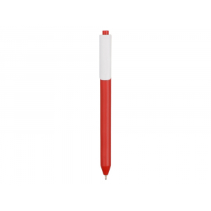 Ручка шариковая Pigra модель P03 PMM, красный/белый - купить оптом