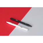 Ручка шариковая Pigra модель P01 PMM, белый, фото 4