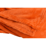 Плед мягкий флисовый Fancy, оранжевый, фото 2