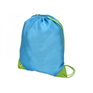 Рюкзак- мешок Clobber, голубой/зеленое яблоко - купить оптом