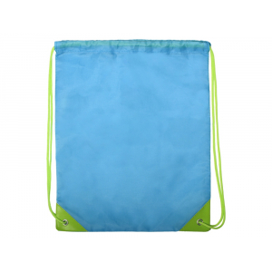Рюкзак- мешок Clobber, голубой/зеленое яблоко - купить оптом