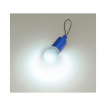 Брелок с мини-лампой Pinhole, синий, фото 1