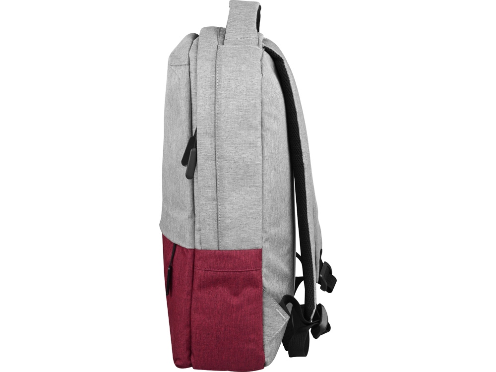 Рюкзак Fiji с отделением для ноутбука, серый/красный - купить оптом