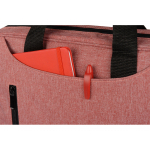 Сумка для ноутбука Wing с вертикальным наружным карманом, красный, фото 2