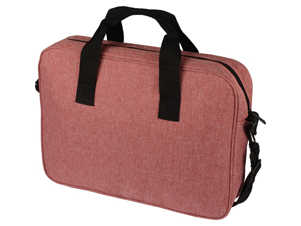 Сумка для ноутбука Wing с вертикальным наружным карманом, красный - купить оптом