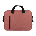 Сумка для ноутбука Wing с вертикальным наружным карманом, красный, фото 4