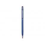 Ручка-стилус металлическай шариковая Jucy, синий, фото 1