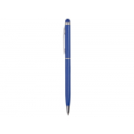 Ручка-стилус металлическай шариковая Jucy, синий, фото 2