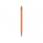 Ручка-стилус металлическая шариковая Jucy, оранжевый, фото 1