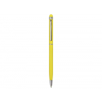 Ручка-стилус шариковая Jucy Soft с покрытием soft touch, желтый, фото 1
