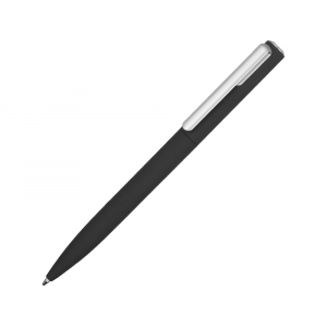 Ручка шариковая пластиковая Bon с покрытием soft touch, черный - купить оптом