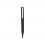Ручка шариковая пластиковая Bon с покрытием soft touch, черный, фото 1