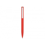 Ручка шариковая пластиковая Bon с покрытием soft touch, красный, фото 1