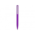 Ручка шариковая пластиковая Bon с покрытием soft touch, фиолетовый, фото 1