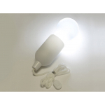Портативная лампа на шнурке Pulli, белый, фото 1
