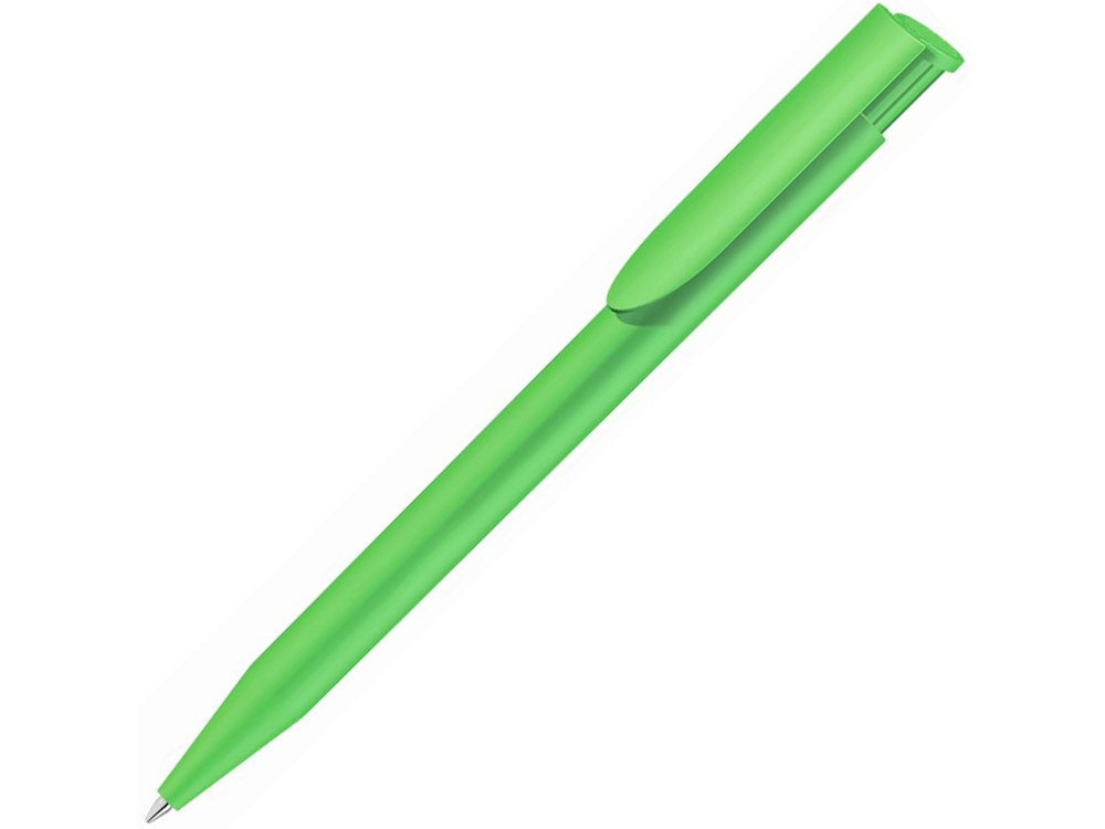 Ручка пластиковая шариковая  UMA Happy, зеленое яблоко - купить оптом