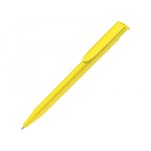 Ручка пластиковая шариковая  UMA Happy, желтый - купить оптом
