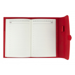 Ежедневник недатированный А5 Senate с магнитным клапаном, красный, фото 4