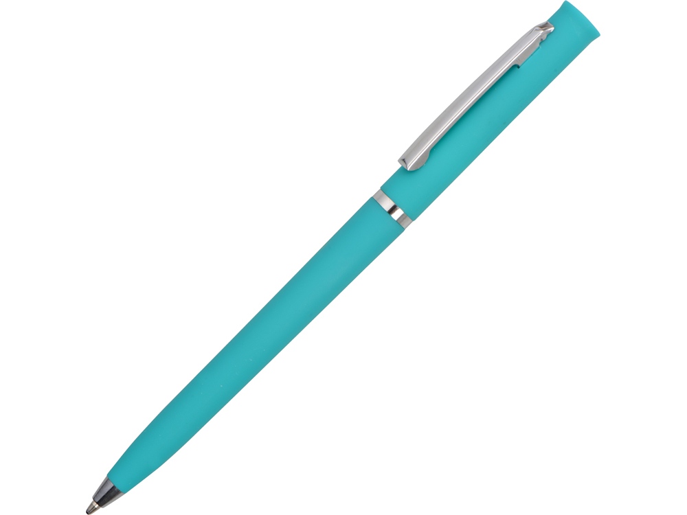 Ручка шариковая Navi soft-touch, голубой - купить оптом