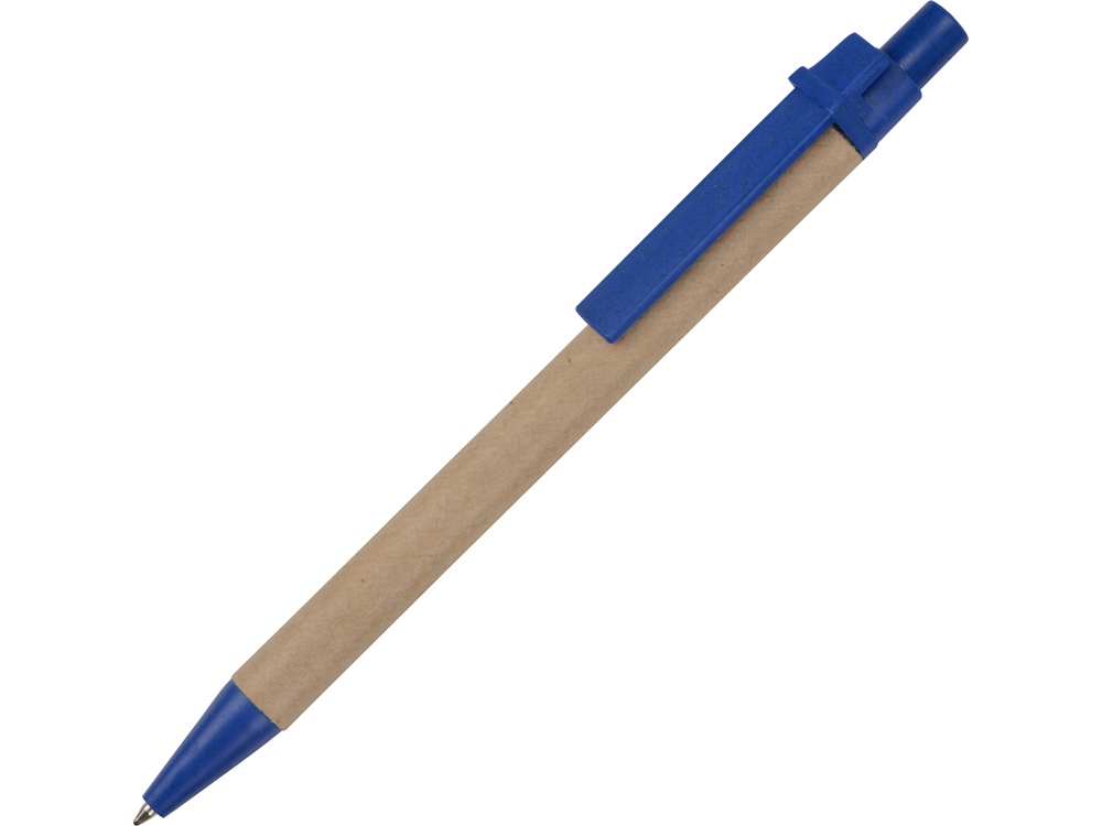 Ручка картонная шариковая Эко 3.0, синий - купить оптом