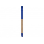 Ручка картонная шариковая Эко 3.0, синий, фото 1