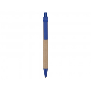 Ручка картонная шариковая Эко 3.0, синий - купить оптом