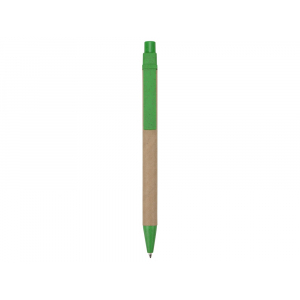 Ручка картонная шариковая Эко 3.0, зеленый - купить оптом