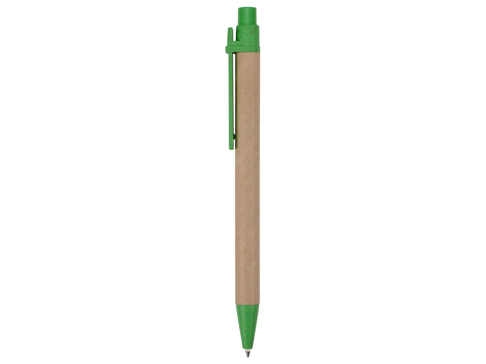 Ручка картонная шариковая Эко 3.0, зеленый - купить оптом