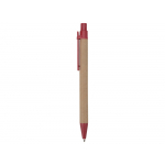 Ручка картонная шариковая Эко 3.0, красный, фото 2