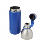 Медная спортивная бутылка с вакуумной изоляцией Koln объемом 590 мл, cиний, синий, фото 2