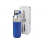 Медная спортивная бутылка с вакуумной изоляцией Koln объемом 590 мл, cиний, синий, фото 4