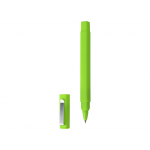 Ручка шариковая пластиковая Quadro Soft, квадратный корпус с покрытием софт-тач, зеленое яблоко, фото 1