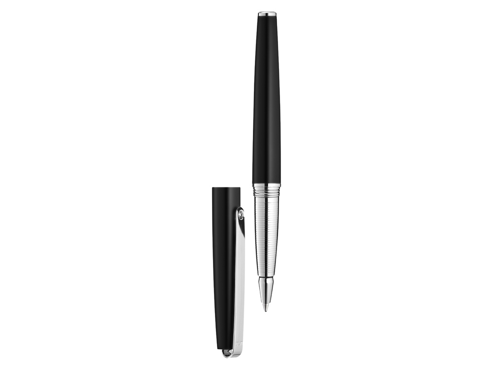 Ручка металлическая роллер ETERNITY R, черный - купить оптом
