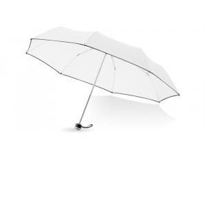Зонт складной Линц, механический 21, белый (Р) - купить оптом
