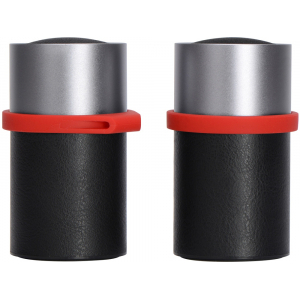 Портативные парные колонки Qjet TWS Mates с красными кольцами, черный, серебристый, красный - купить оптом