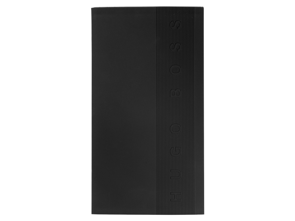 Портативное зарядное устройство Edge Black, 10000 mAh, черный матовый - купить оптом