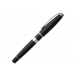 Ручка-роллер Bicolore Black, Cerruti 1881, черный/серебристый, фото 1
