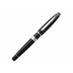 Ручка-роллер Bicolore Black, Cerruti 1881, черный/серебристый, фото 2
