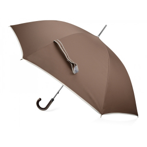 Зонт-трость Ривер, механический 23, коричневый (Р) - купить оптом