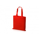 Сумка для шопинга Carryme 140 хлопковая, 140 г/м2, красный, фото 1