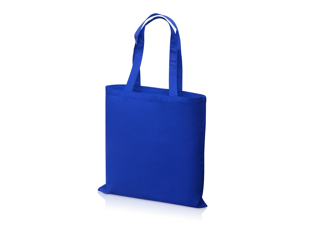 Сумка для шопинга Carryme 140 хлопковая, 140 г/м2, синий - купить оптом