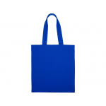 Сумка для шопинга Carryme 140 хлопковая, 140 г/м2, синий, фото 3